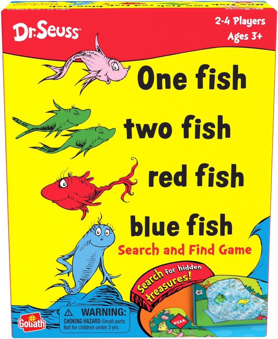 One fish Two fish Red fish Blue fish game