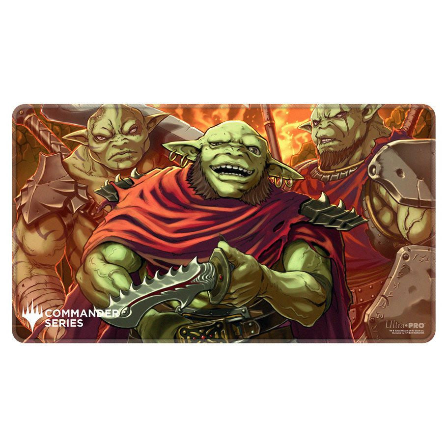 Commander Series 6 Fan Vote 1 Stitched Edge Playmat for Magic The Gathering Krenko