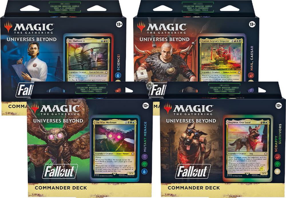 Magic the Gathering Precon Commander deck: fallout