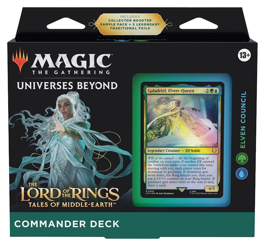 The Lord Of The Rings Tales Of Middle-Earth commander Precon Deck