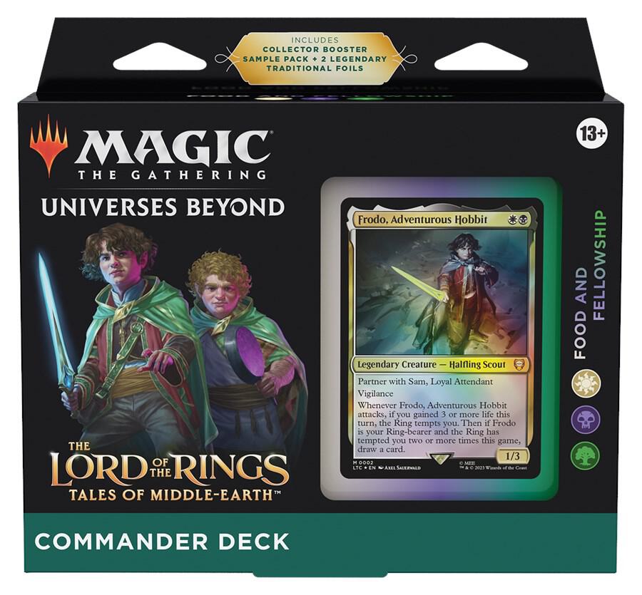 The Lord Of The Rings Tales Of Middle-Earth commander Precon Deck